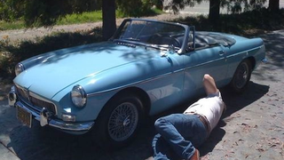 Two Jews Walk Into An MGB Owner's Driveway...